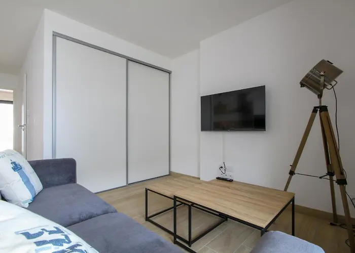 Apartamento Neuf, 150m De La Grande Plage, Parking, Proche Commerces